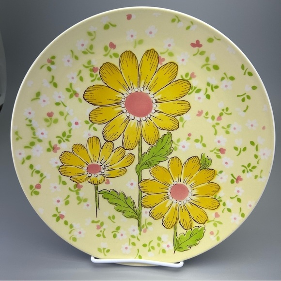 Vintage 70's Mikasa Meadow Song Plate - Picture 1 of 5